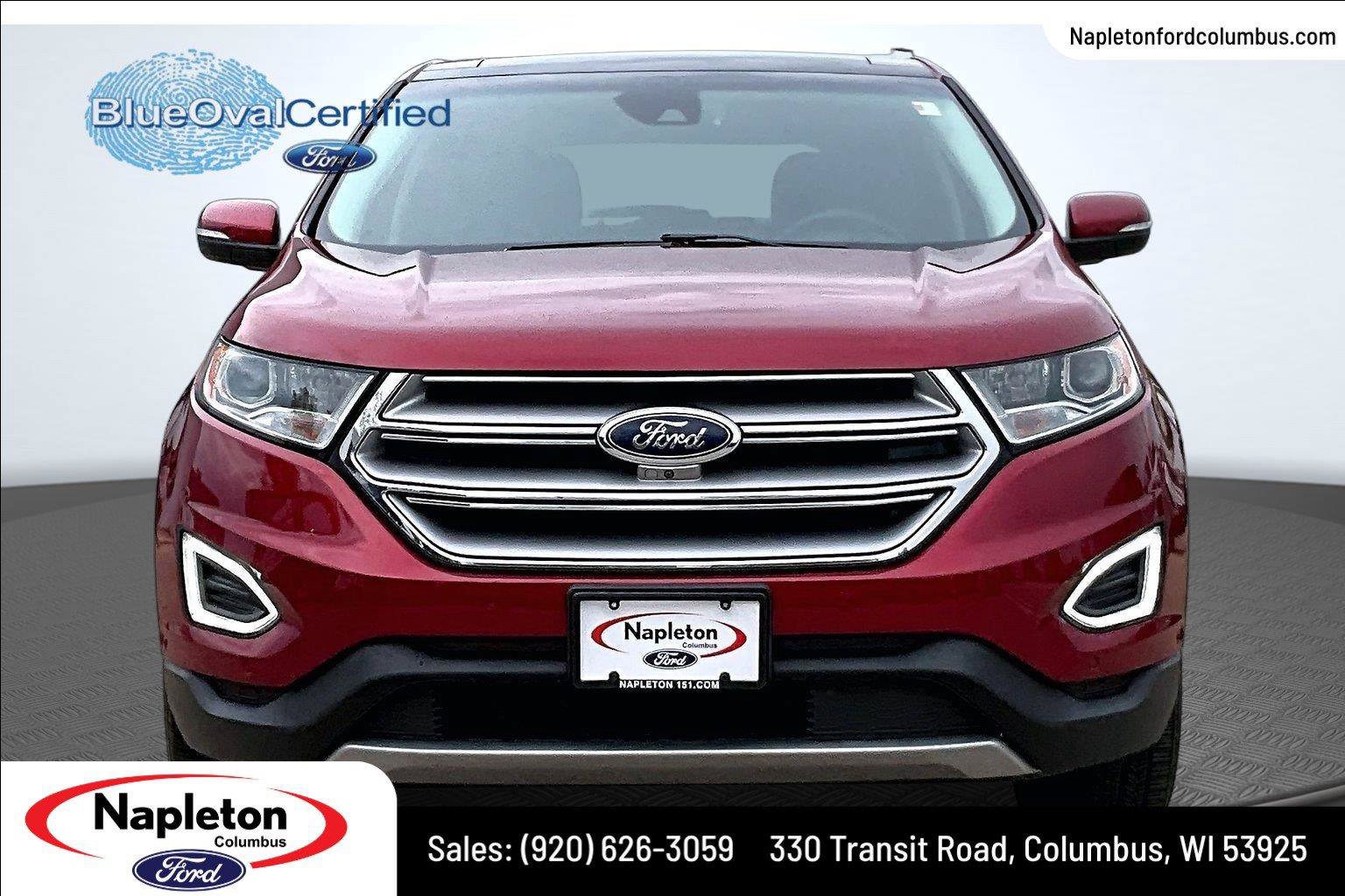 Used 2018 Ford Edge Titanium w/ Equipment Group 302A FWD image 3