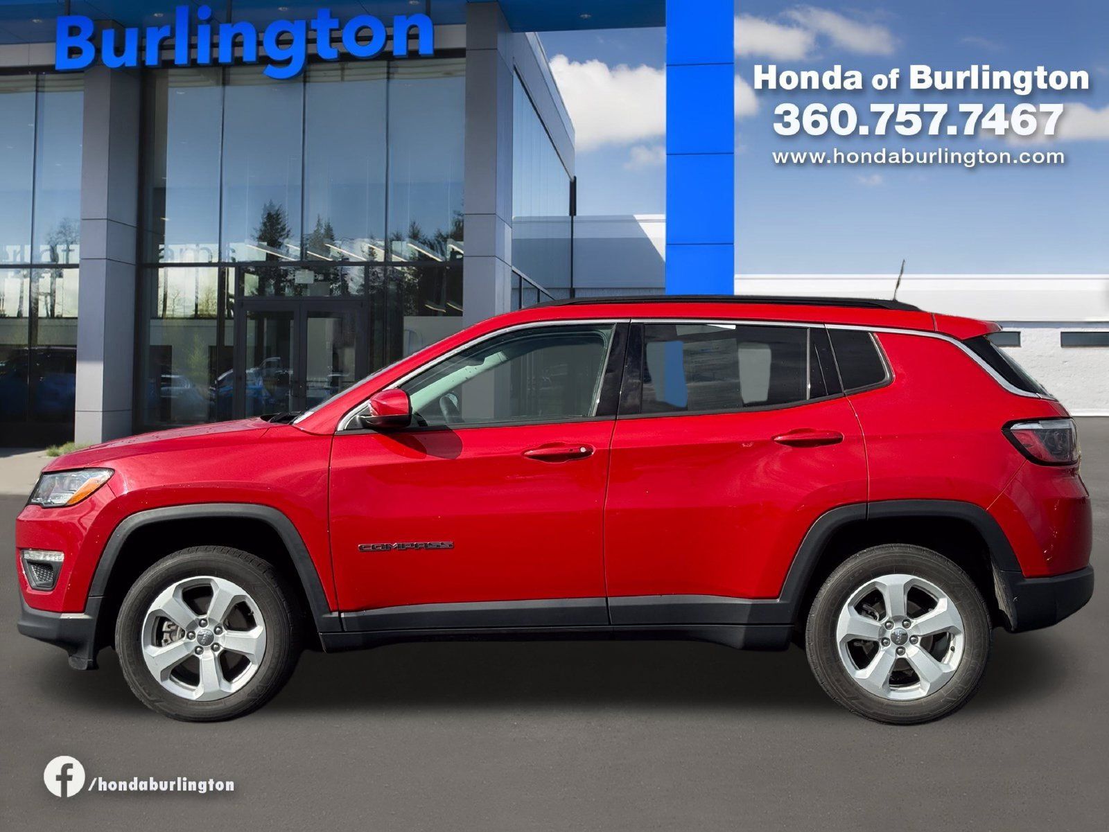 Used 2021 Jeep Compass Latitude AWD/4WD image 3