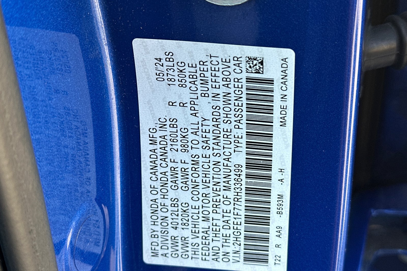 Used 2024 Honda Civic EX image 32