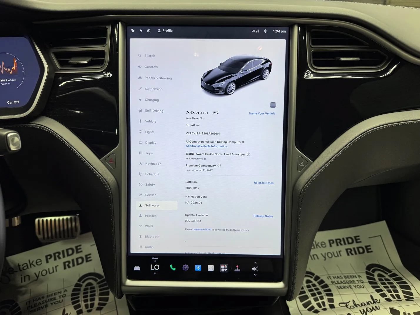 Used 2020 Tesla Model S Long Range Plus AWD/4WD image 17