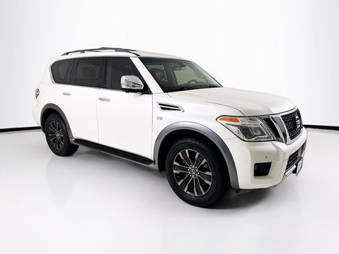Used 2017 Nissan Armada Platinum w/ Captain Seat Package AWD/4WD image 1