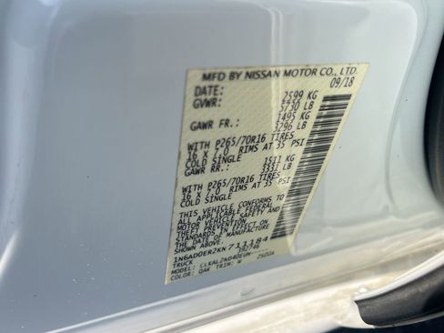 Used 2019 Nissan Frontier SV image 35