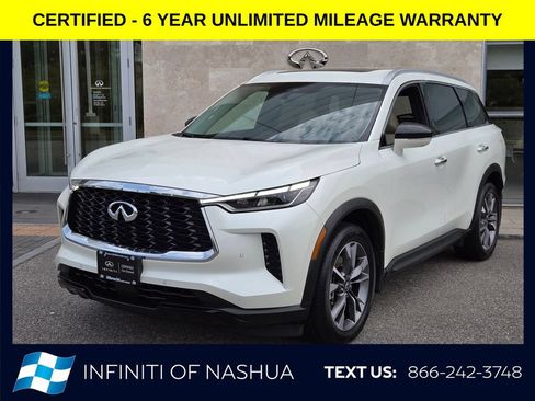 Certified 2023 INFINITI QX60 Luxe w/ Cargo Package AWD/4WD image 1