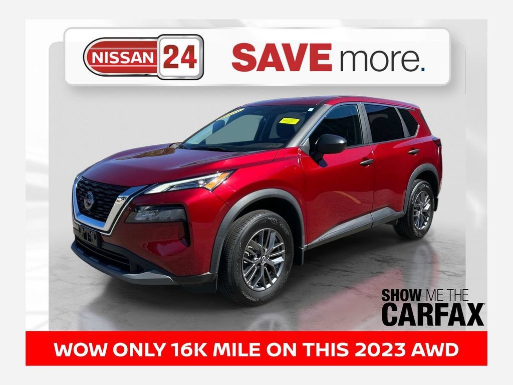 Certified 2023 Nissan Rogue S AWD/4WD image 1