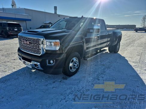 Used 2018 GMC Sierra 3500 Denali w/ Duramax Plus Package AWD/4WD image 1