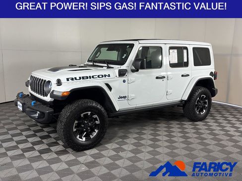 Used 2025 Jeep Wrangler Unlimited Rubicon 4xe AWD/4WD image 1