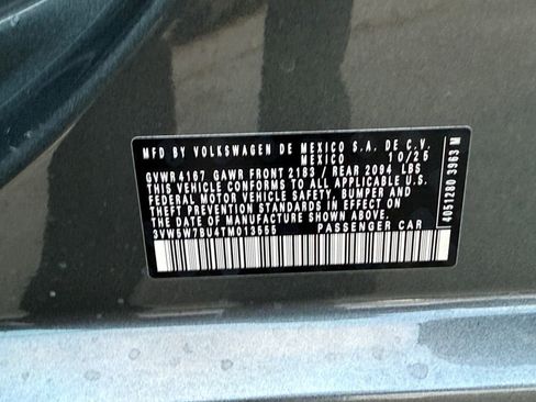 New 2026 Volkswagen Jetta S image 20