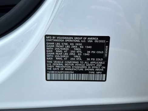 Certified 2023 Volkswagen Atlas Cross Sport SEL AWD/4WD image 23