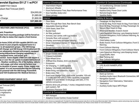 Used 2026 Chevrolet Equinox EV LT FWD image 6