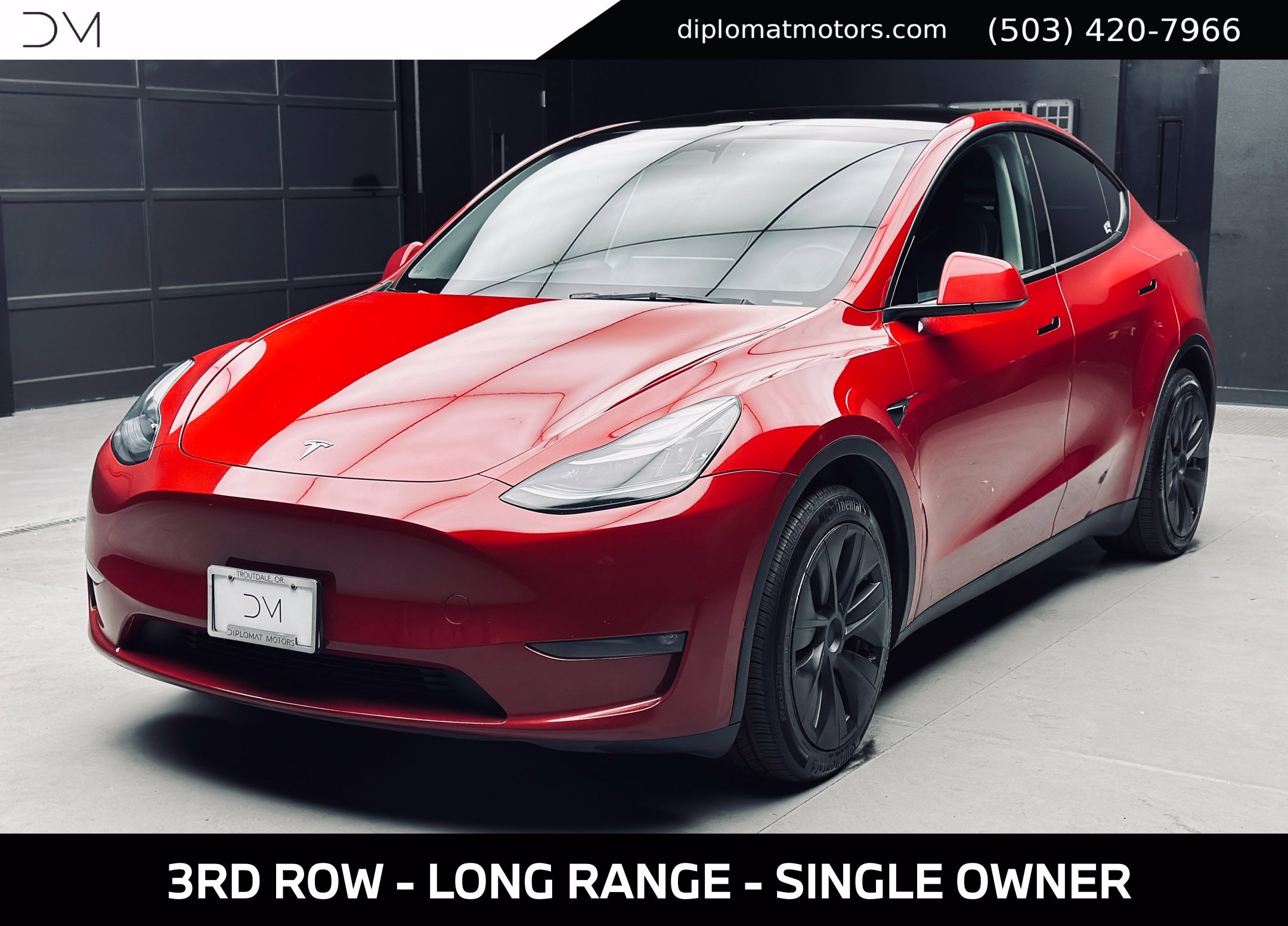 Used 2023 Tesla Model Y Long Range AWD/4WD image 1