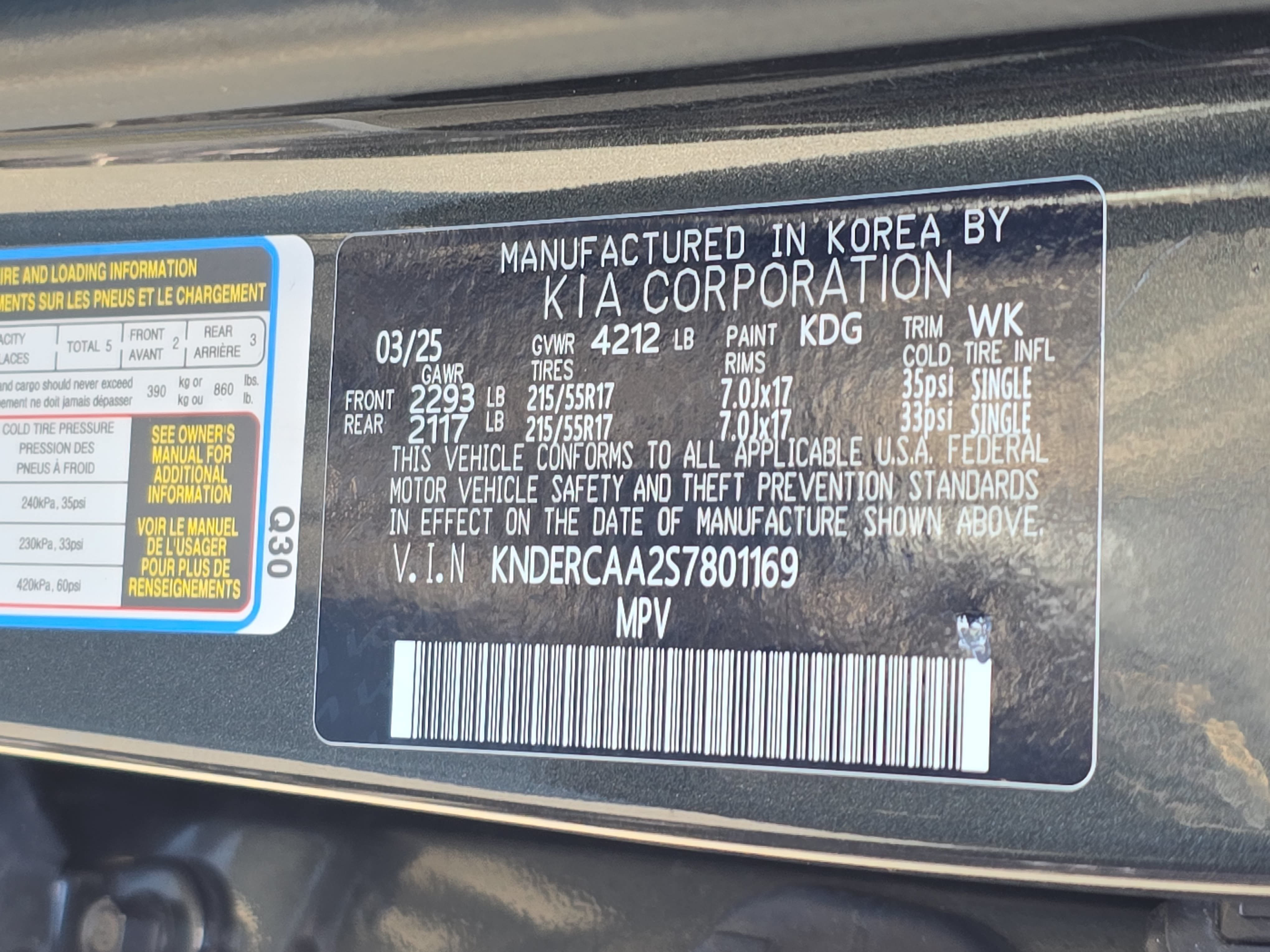 Used 2025 Kia Seltos EX w/ EX Sunroof Package AWD/4WD image 36