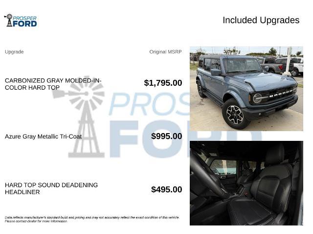 Certified 2025 Ford Bronco Outer Banks AWD/4WD image 3