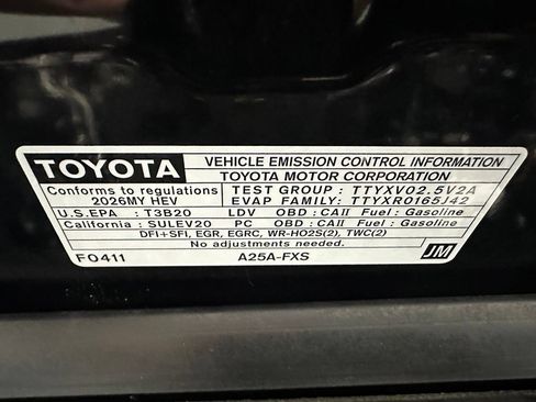 Used 2026 Toyota Camry LE FWD image 71