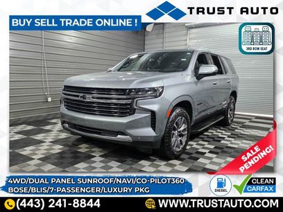 Used 2023 Chevrolet Tahoe LT w/ Luxury Package