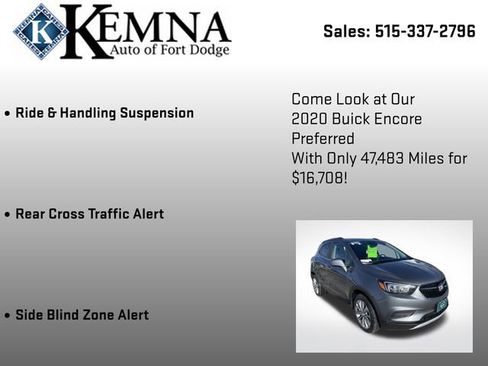 Used 2020 Buick Encore Preferred w/ Safety Package image 13