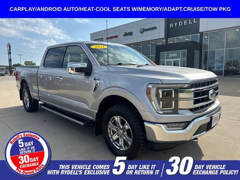 Used 2021 Ford F150 Lariat w/ Equipment Group 502A High AWD/4WD image 1