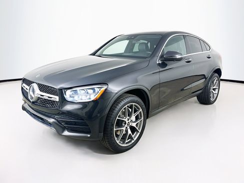 Certified 2021 Mercedes-Benz GLC 300 4MATIC Coupe w/ AMG Line image 1