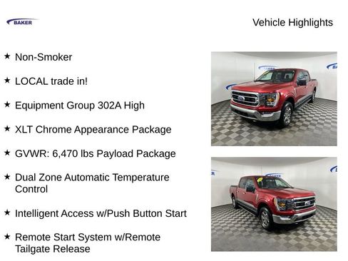 Used 2021 Ford F150 XLT w/ Equipment Group 302A High image 4