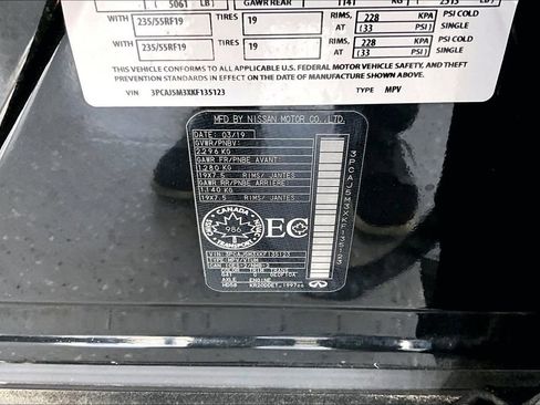 Used 2019 INFINITI QX50 Pure AWD/4WD image 19