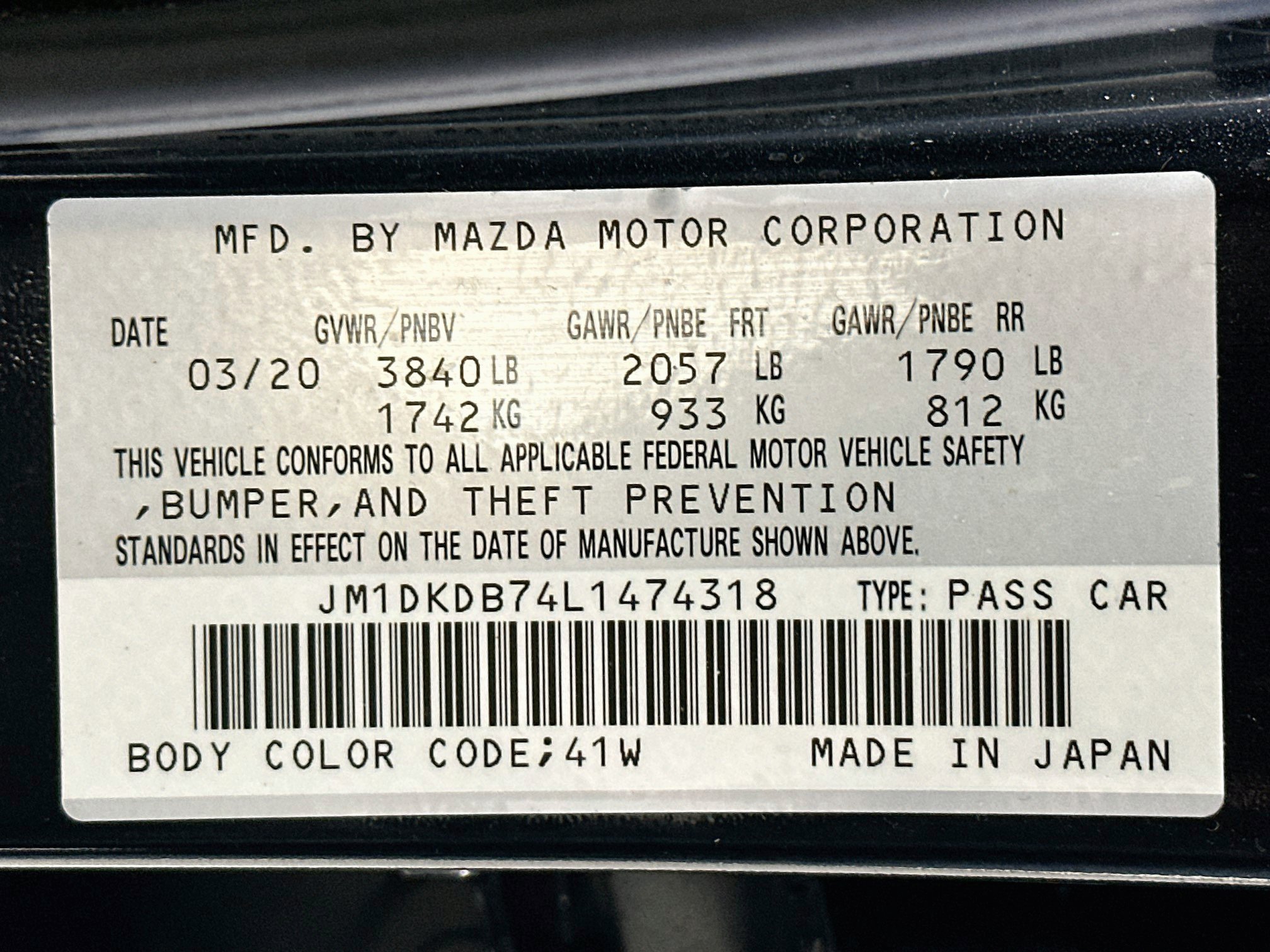 Used 2020 MAZDA CX-3 Sport FWD image 12