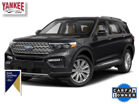 Certified 2023 Ford Explorer Limited w/ Limited Technology Package AWD/4WD image 1