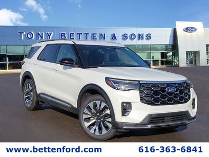 New 2026 Ford Explorer Platinum w/ LUX Leather Package