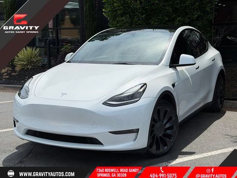 Used 2023 Tesla Model Y Performance AWD/4WD image 1