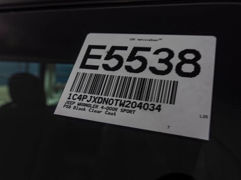 New 2026 Jeep Wrangler Sport image 41