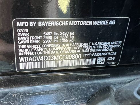 Used 2021 BMW 840i Gran Coupe xDrive w/ Driving Assistance Package AWD/4WD image 37