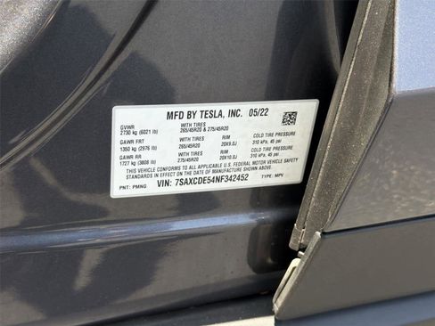 Used 2022 Tesla Model X AWD/4WD image 23