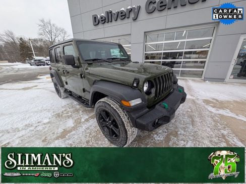 Used 2022 Jeep Wrangler Unlimited Sport image 1