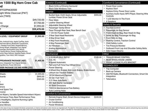 Used 2023 RAM 1500 Big Horn AWD/4WD image 40