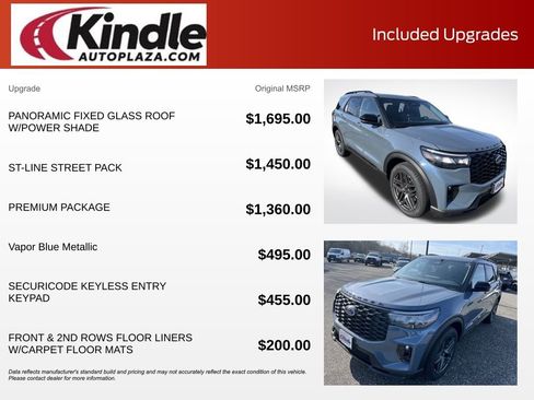 New 2026 Ford Explorer ST-Line w/ ST-Line Street Pack image 5