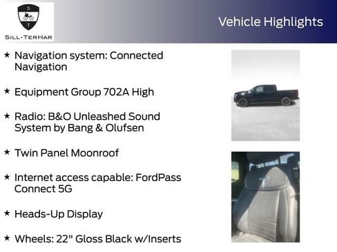 Certified 2025 Ford F150 Platinum w/ Equipment Group 702A High image 4