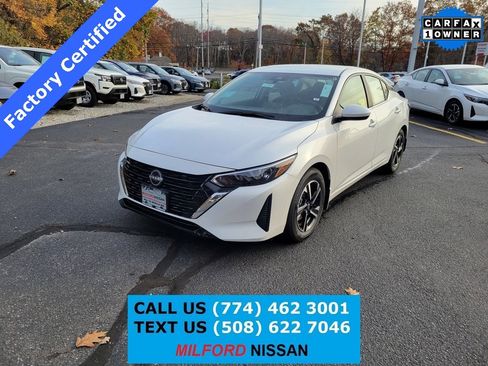 Certified 2025 Nissan Sentra SV w/ Trunk Package image 1