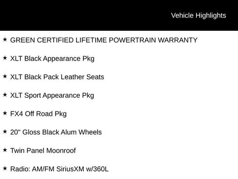 Used 2023 Ford F150 XLT w/ Equipment Group 302A High AWD/4WD image 4