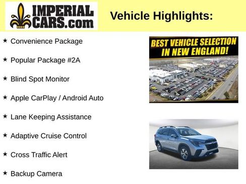 Certified 2023 Subaru Ascent Premium w/ Convenience Package image 3