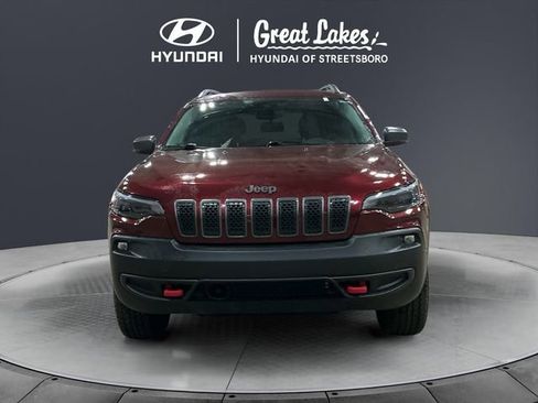 Used 2021 Jeep Cherokee Trailhawk w/ Premium Leather Package AWD/4WD image 9