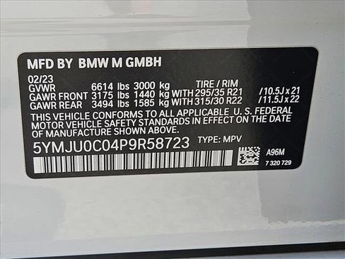 Used 2023 BMW X5 M w/ Executive Package AWD/4WD image 29