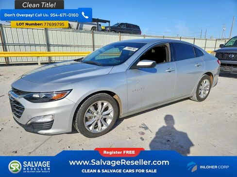 Used 2021 Chevrolet Malibu LT image 1