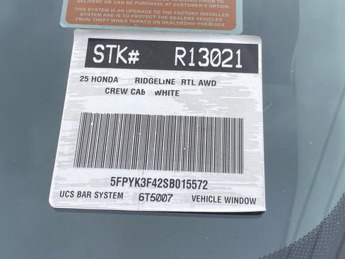Used 2025 Honda Ridgeline RTL+ image 31