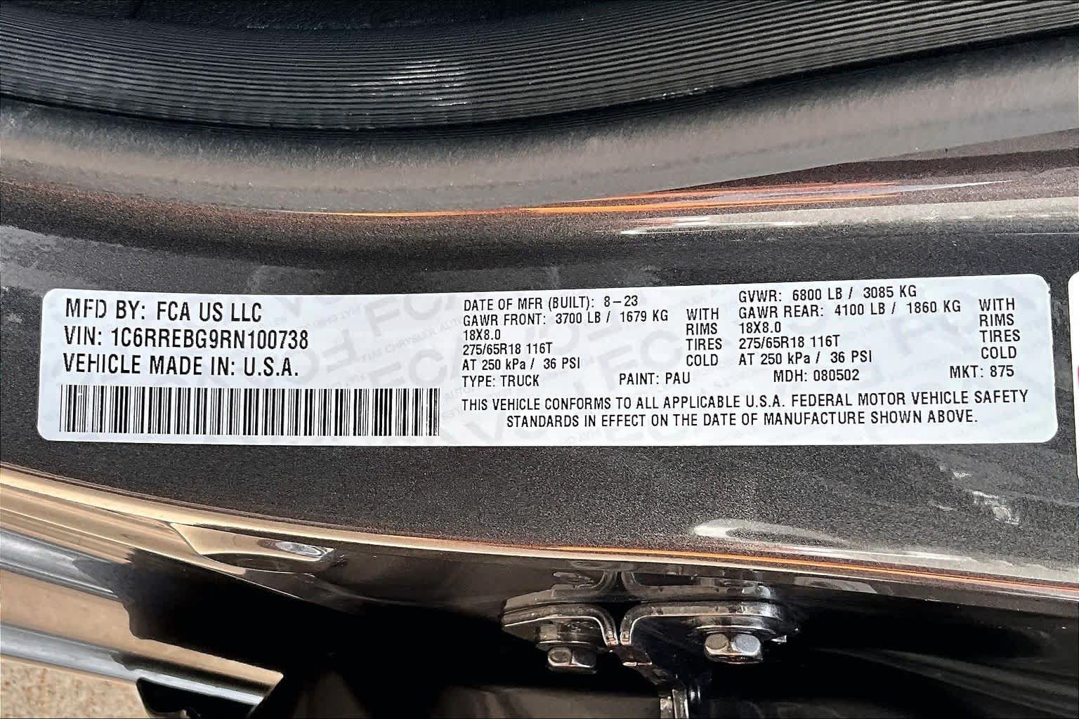 Used 2024 RAM 1500 Lone Star RWD image 34