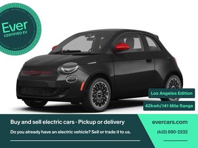 Used 2024 FIAT 500 e (RED)