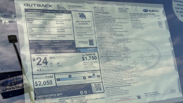 New 2026 Subaru Outback Touring XT AWD/4WD image 27