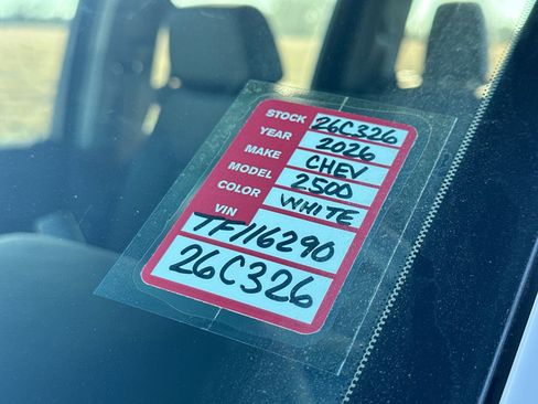 New 2026 Chevrolet Silverado 2500 W/T w/ WT/CX Safety Package image 25