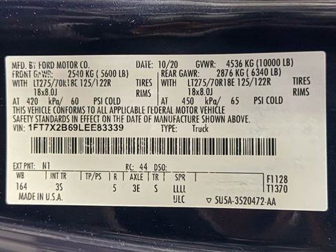 Used 2020 Ford F250 XLT w/ XLT Premium Package image 45