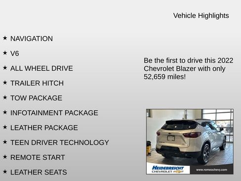 Certified 2022 Chevrolet Blazer RS image 6