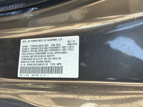 Used 2017 Honda Odyssey EX-L image 12