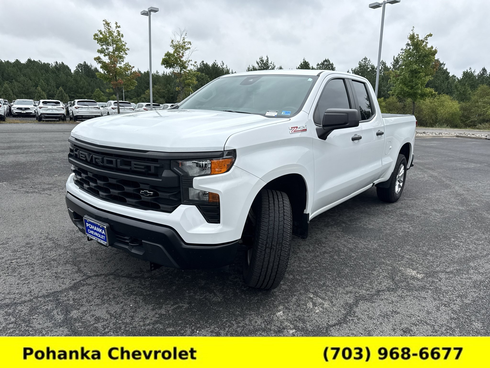Used 2023 Chevrolet Silverado 1500 W/T w/ WT Value Package AWD/4WD image 3