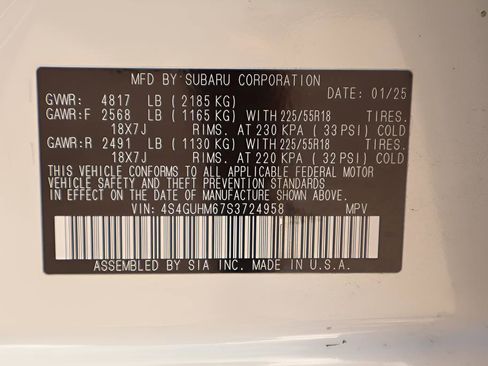 Certified 2025 Subaru Crosstrek 2.5i Limited w/ Popular Package #3A AWD/4WD image 30